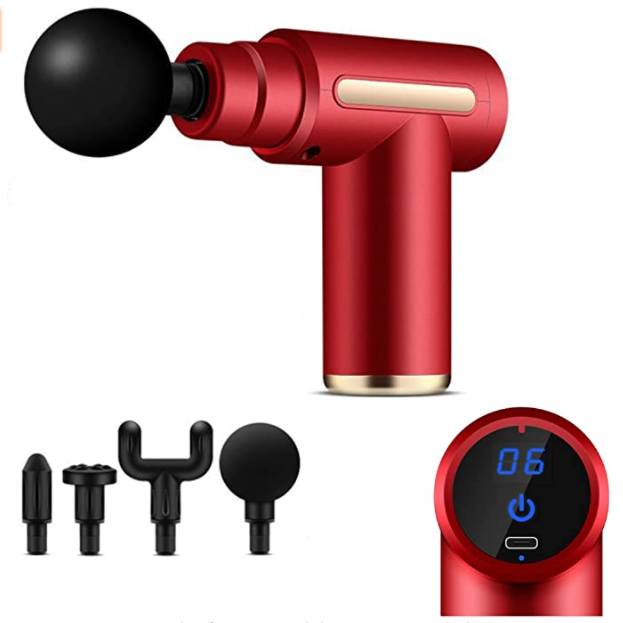 masajeador electrónico del tejido profundo para relajar músculos